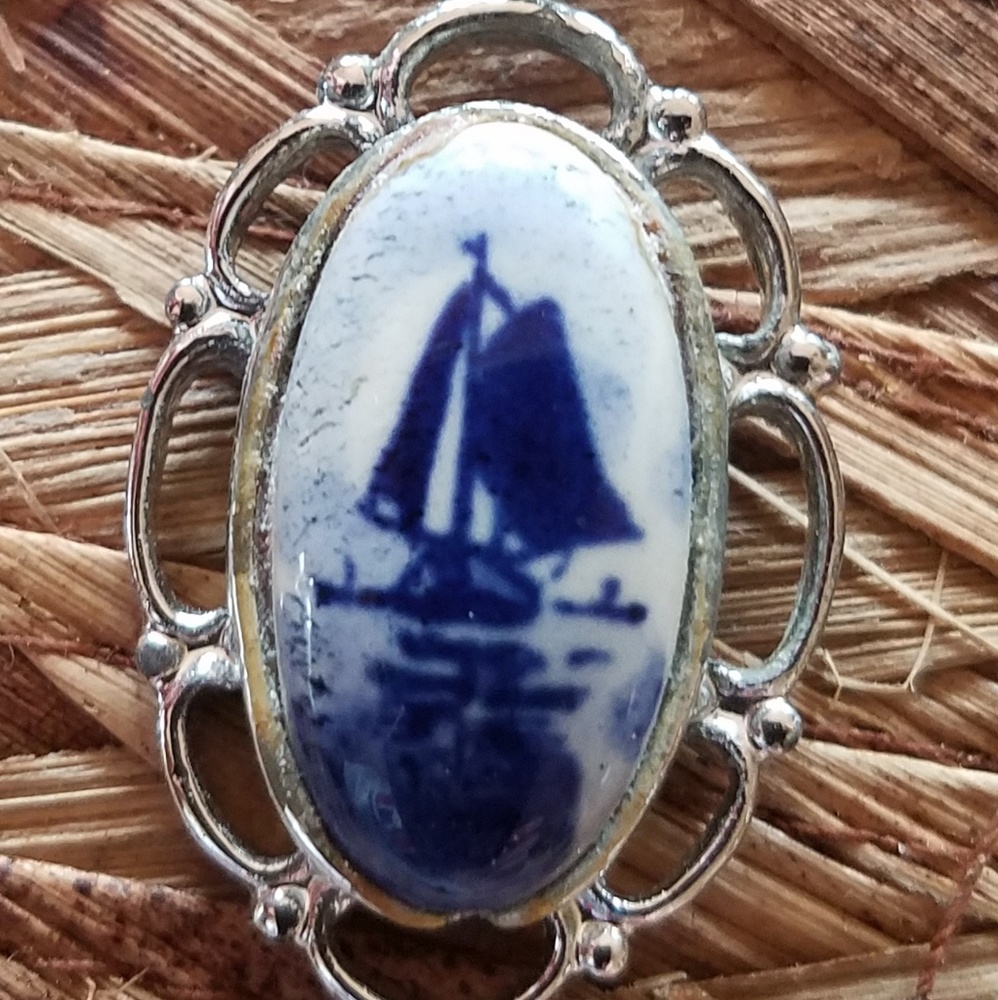 Ship Brooch mystery age and origin make offer